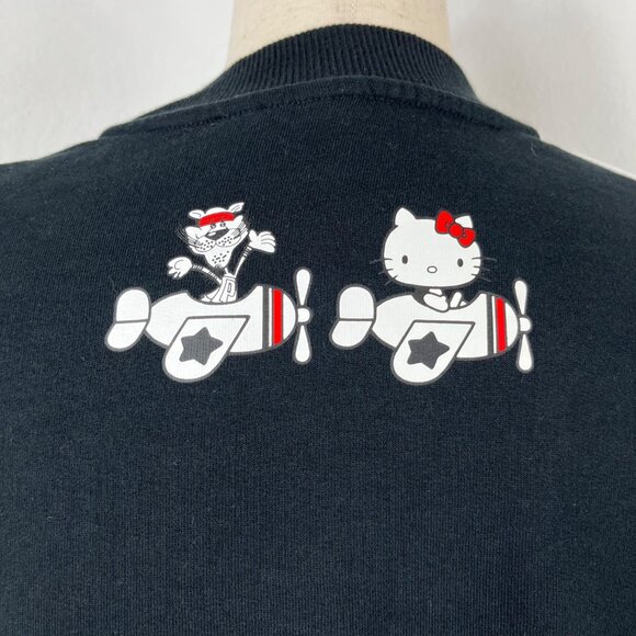 Puma x Hello Kitty Crewneck Oversized Sweatshirt Sweater Womens Small Streetwear - Picture 8 of 14